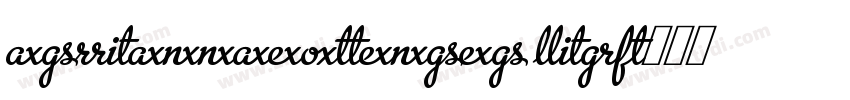 adriannaextended lig字体转换